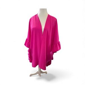 LTX Sportswear Hot Pink Kimono Cardigan – One Size Fits All